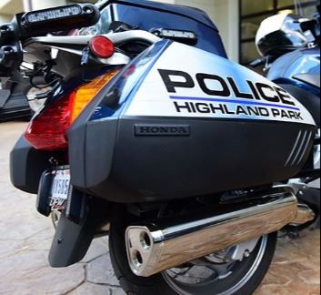 Highland Park Police Motorcycle