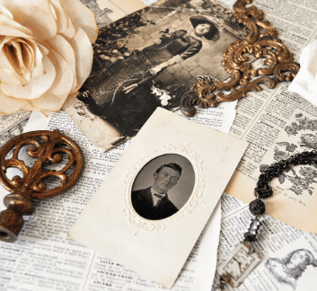 Old photos and papers