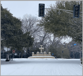 Various tools layed out in the shape of a house