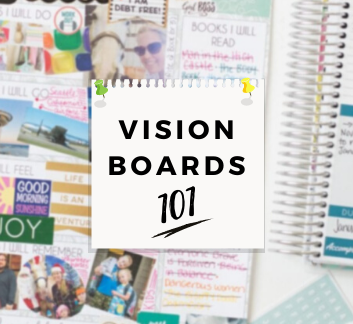 vision board materials