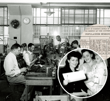 picture of census workers