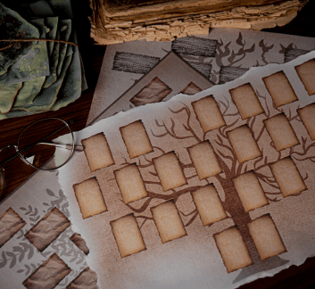 image of genealogy pages