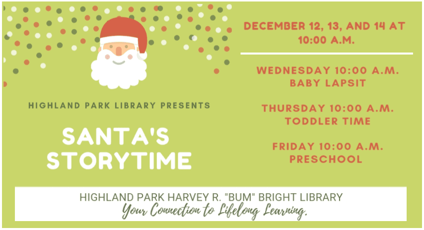 Santa Story Time 2018 Web Slide